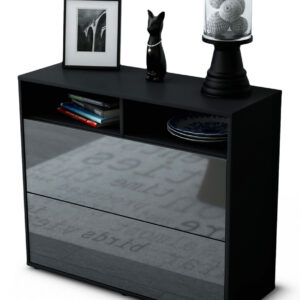 Sideboard Cosma, Grau (92x79x35cm)