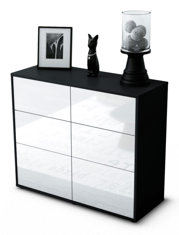 Sideboard Dalida, Weiß (92x79x35cm)