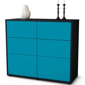 Sideboard Dalida, Türkis (92x79x35cm)