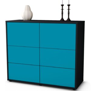 Sideboard Dana, Türkis (92x79x35cm)