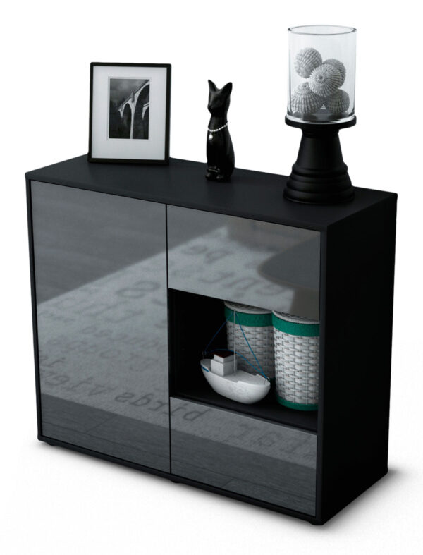 Sideboard Danica, Grau (92x79x35cm)