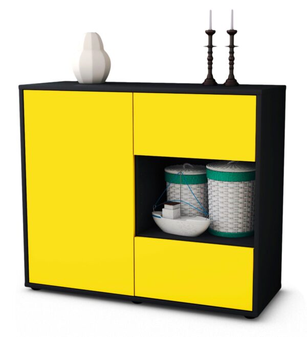 Sideboard Danica, Gelb (92x79x35cm)