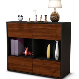 Sideboard Daniela, Walnuss (92x79x35cm)