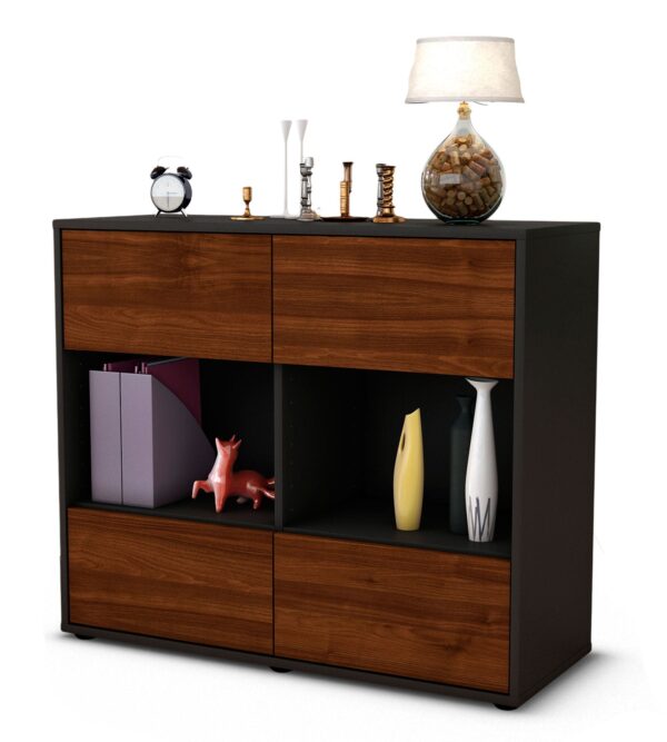 Sideboard Daniela, Walnuss (92x79x35cm)