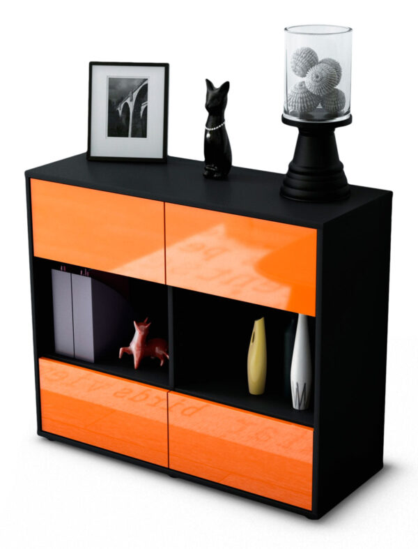 Sideboard Daniela, Orange (92x79x35cm)