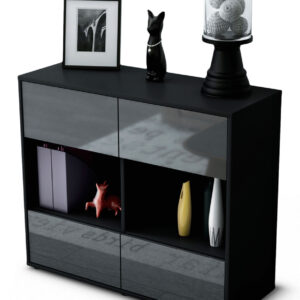Sideboard Daniela, Grau (92x79x35cm)