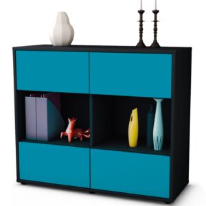 Sideboard Daniela, Türkis (92x79x35cm)