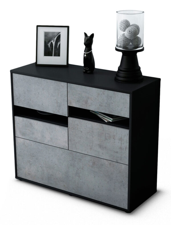 Sideboard Daria, Beton (92x79x35cm)