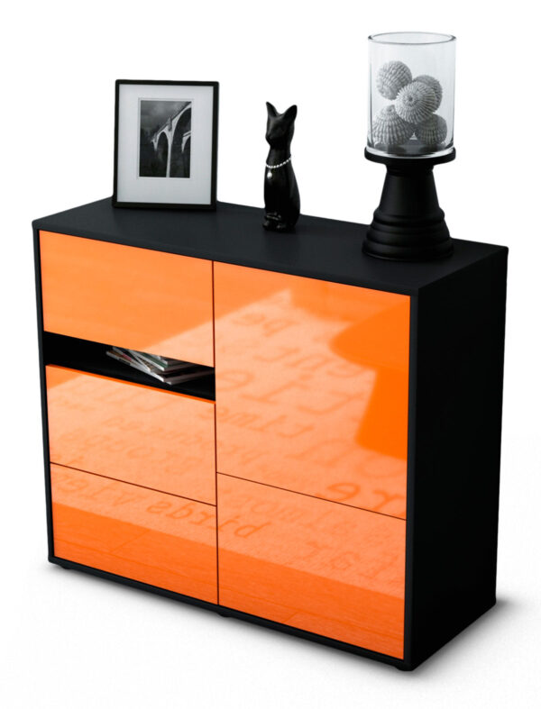 Sideboard Davina, Orange (92x79x35cm)
