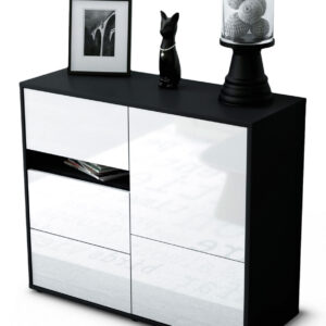 Sideboard Davina, Weiß (92x79x35cm)
