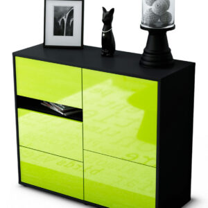 Sideboard Davina, Grün (92x79x35cm)