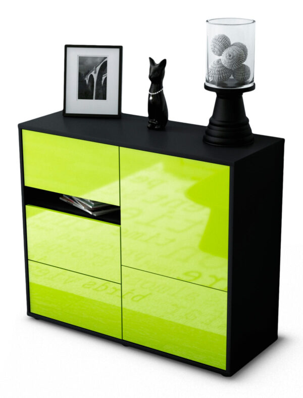 Sideboard Davina, Grün (92x79x35cm)