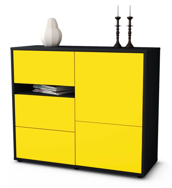 Sideboard Davina, Gelb (92x79x35cm)