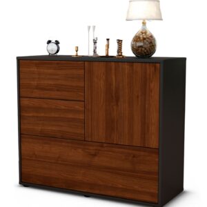 Sideboard Deanna, Walnuss (92x79x35cm)