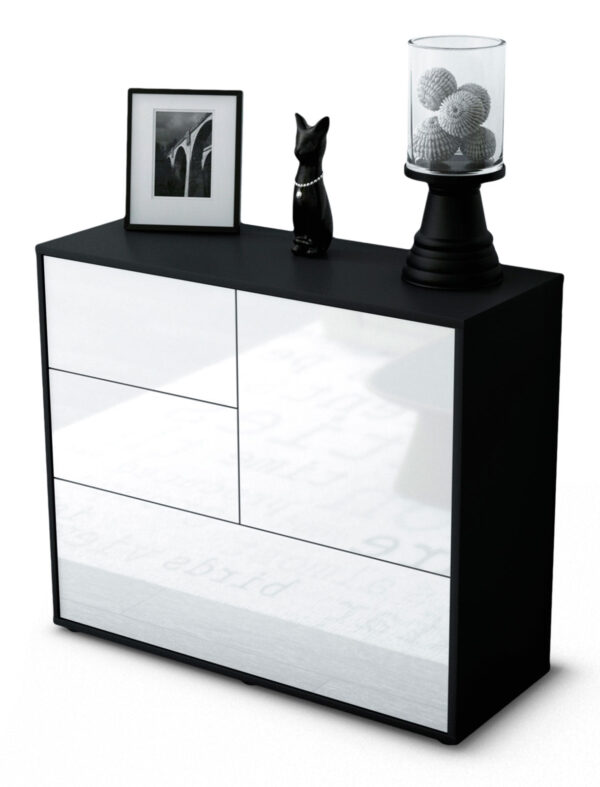 Sideboard Deanna, Weiß (92x79x35cm)