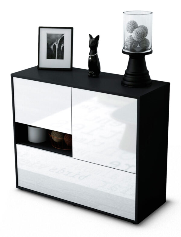 Sideboard Debora, Weiß (92x79x35cm)