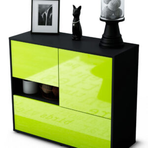 Sideboard Debora, Grün (92x79x35cm)