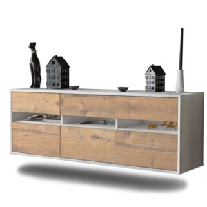 Lowboard Raleigh, Pinie, hängend (136x49x35cm)