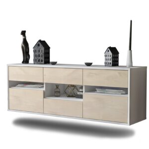 Lowboard Arlington, Zeder, hängend (136x49x35cm)