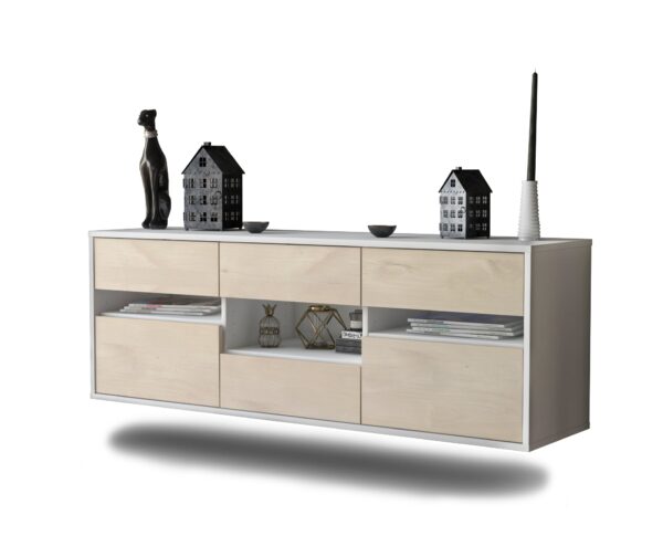 Lowboard Arlington, Zeder, hängend (136x49x35cm)