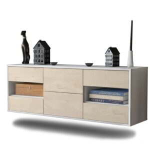 Lowboard Wichita, Zeder, hängend (136x49x35cm)