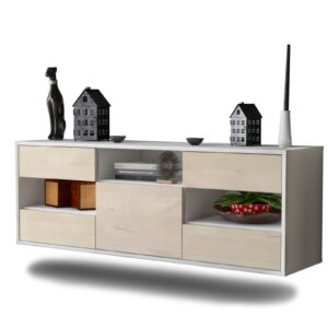Lowboard St. Louis, Zeder, hängend (136x49x35cm)