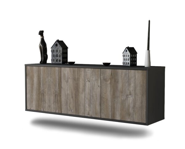 Lowboard Seattle, Treibholz, hängend (136x49x35cm)