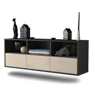Lowboard Las Vegas, Zeder, hängend (136x49x35cm)
