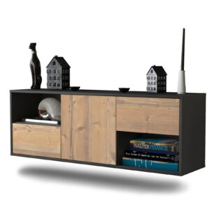 Lowboard Louisville, Pinie, hängend (136x49x35cm)