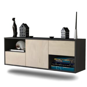 Lowboard Louisville, Zeder, hängend (136x49x35cm)