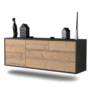 Lowboard Fresno, Pinie, hängend (136x49x35cm)