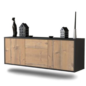 Lowboard Cleveland, Pinie, hängend (136x49x35cm)