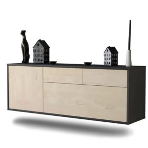 Lowboard Colorado Springs, Zeder, hängend (136x49x35cm)
