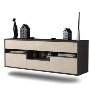 Lowboard Arlington, Zeder, hängend (136x49x35cm)