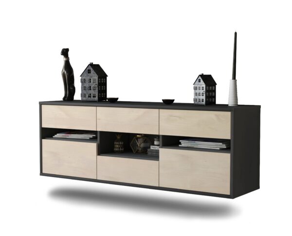 Lowboard Arlington, Zeder, hängend (136x49x35cm)
