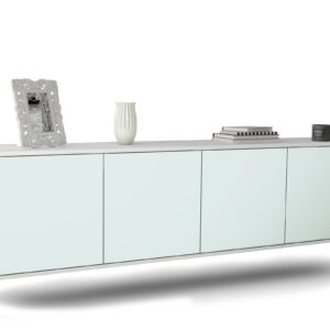 Lowboard Bakersfield, Mint, hängend (180x49x35cm)