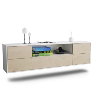 Lowboard Buffalo, Zeder, hängend (180x49x35cm)