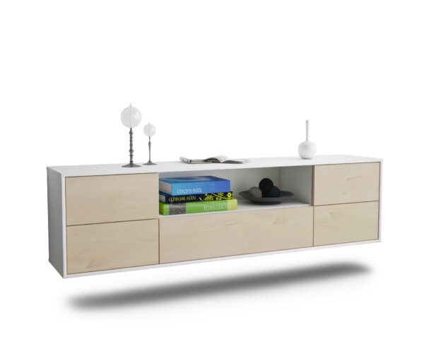 Lowboard Buffalo, Zeder, hängend (180x49x35cm)