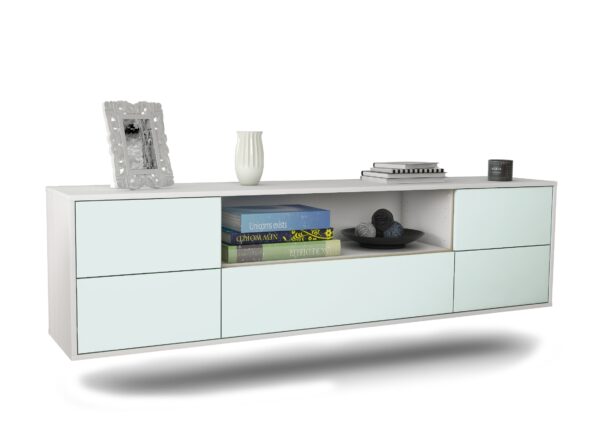 Lowboard Buffalo, Mint, hängend (180x49x35cm)