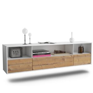 Lowboard Plano, Pinie, hängend (180x49x35cm)