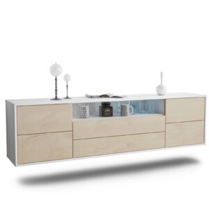 Lowboard Fort Wayne, Zeder, hängend (180x49x35cm)