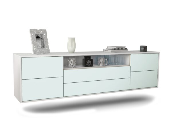 Lowboard Fort Wayne, Mint, hängend (180x49x35cm)