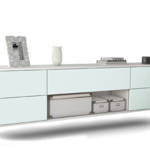 Lowboard Lincoln, Mint, hängend (180x49x35cm)
