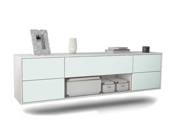 Lowboard Lincoln, Mint, hängend (180x49x35cm)