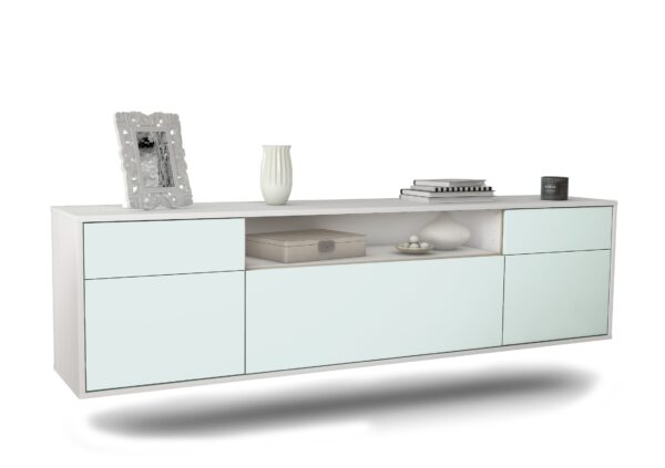 Lowboard Chesapeake, Mint, hängend (180x49x35cm)