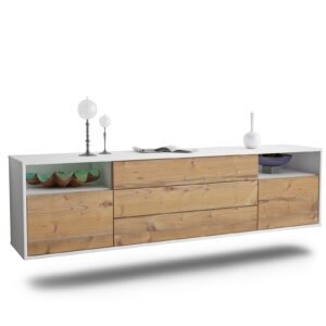Lowboard Garland, Pinie, hängend (180x49x35cm)