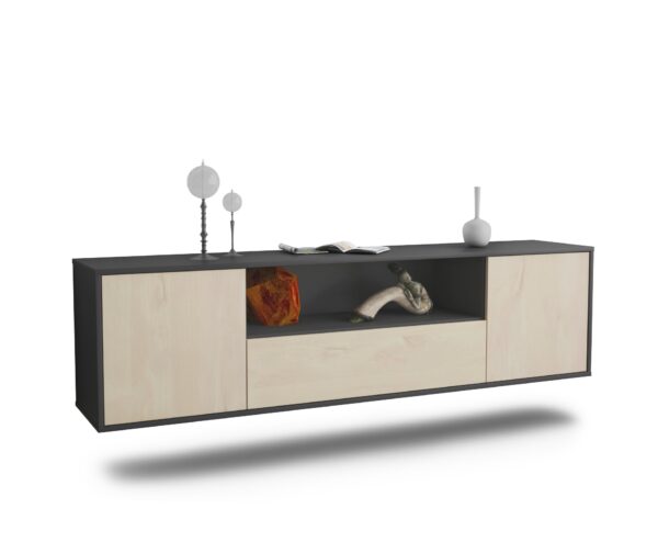 Lowboard Bakersfield, Zeder, hängend (180x49x35cm)