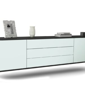 Lowboard Riverside, Mint, hängend (180x49x35cm)