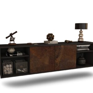Lowboard Anchorage, Rost, hängend (180x49x35cm)