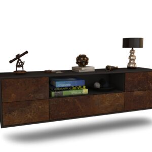 Lowboard Buffalo, Rost, hängend (180x49x35cm)